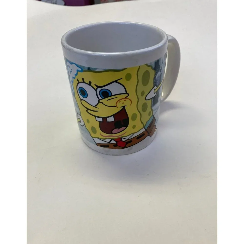 Spongebob White Ceramic Coffee Mug